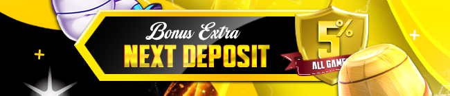 BONUS DEPOSIT HARIAN 5%